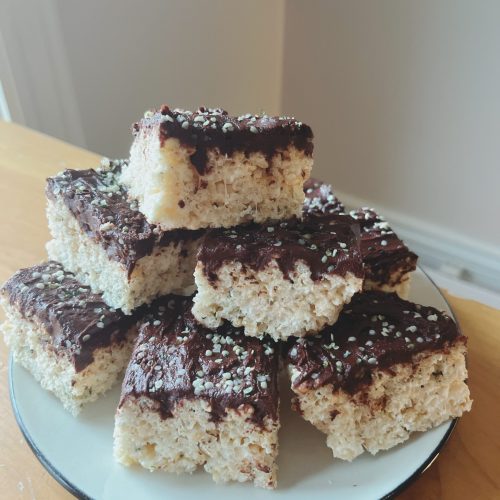 Chocolate rice krispy treats